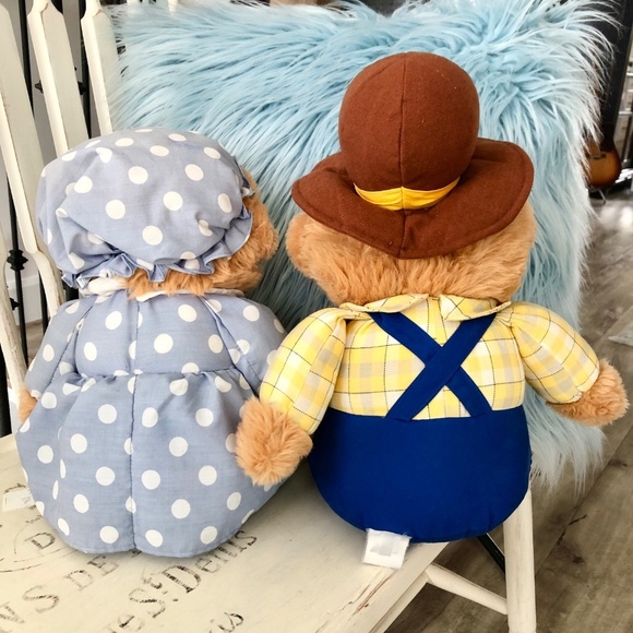 BERENSTAIN BEARS, Vintage 1997, Mama And Papa Bear, Plush, Set of 2 - Picture 3 of 16